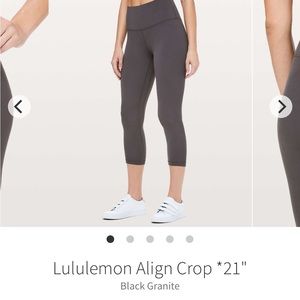 Lululemon Align size 10 21"